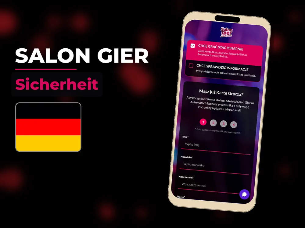 Salon Gier - Sicherheit