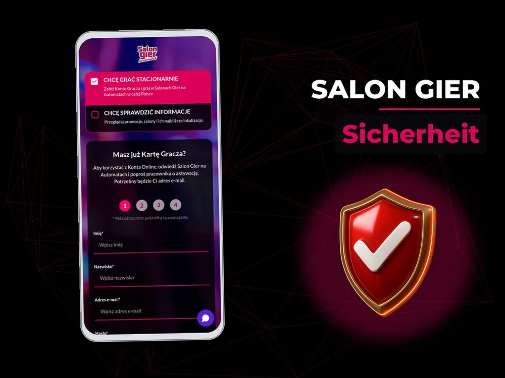 Salon Gier - Sicherheit