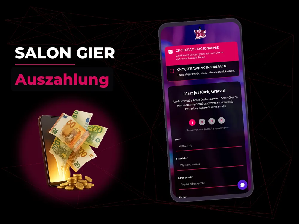 Salon Gier - Auszahlung