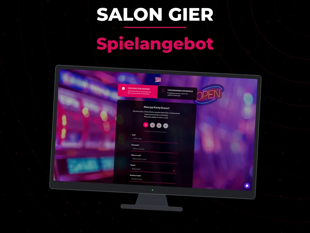 Salon Gier - Spielangebot