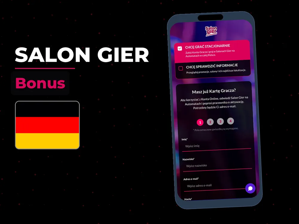 Salon Gier - Bonus